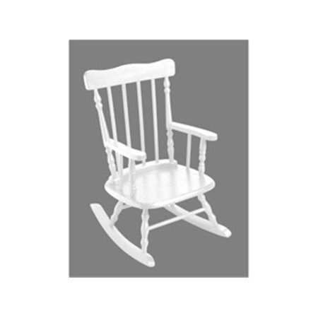 GIFTMARK Giftmark 1410W Child's Spindle Rocking Chair White 1410W